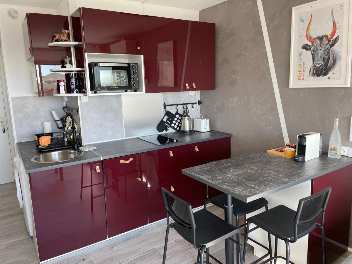 Superbe Studio, Terrasse, Piscine, Parking Le Grau-du-Roi Esterno foto