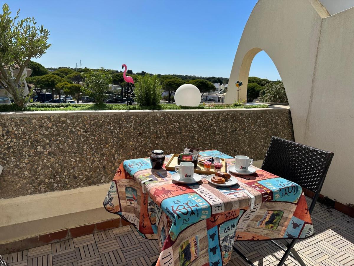 Superbe Studio, Terrasse, Piscine, Parking Le Grau-du-Roi Esterno foto